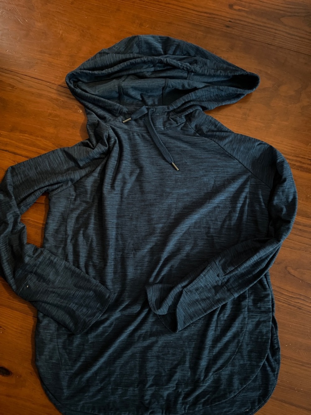 Kyoden Women’s Teal  Hooded Long-Sleeve Pullover